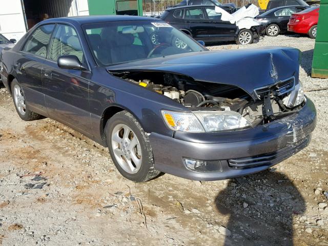 JT8BF28G710328875 - 2001 LEXUS ES 300 GRAY photo 1