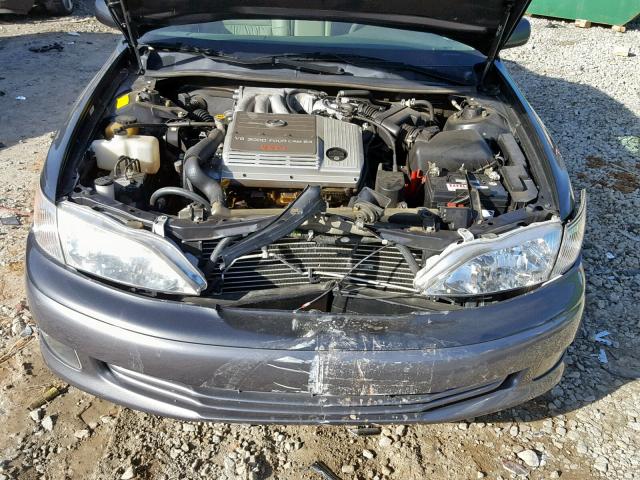 JT8BF28G710328875 - 2001 LEXUS ES 300 GRAY photo 7