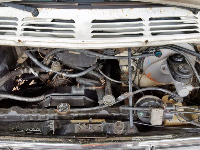 2B6HB23YXJK104137 - 1988 DODGE RAM VAN B2 WHITE photo 7