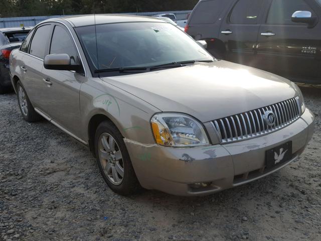 1MEFM401X6G617225 - 2006 MERCURY MONTEGO LU GOLD photo 1