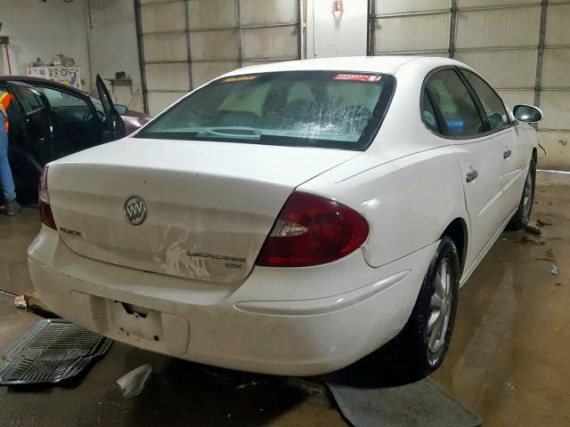 2G4WD582571175467 - 2007 BUICK LACROSSE C WHITE photo 4