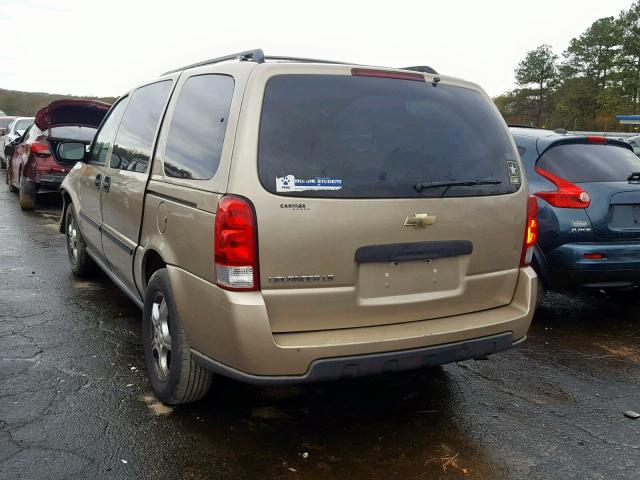 1GNDV23L16D131127 - 2006 CHEVROLET UPLANDER L Qızıl foto 3