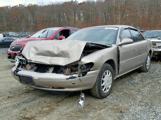 2G4WS52J611330086 - 2001 BUICK CENTURY CU BEIGE photo 2