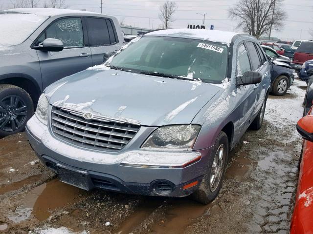 2C4GM68425R658798 - 2005 CHRYSLER PACIFICA T BLUE photo 2