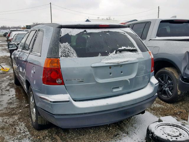 2C4GM68425R658798 - 2005 CHRYSLER PACIFICA T BLUE photo 3