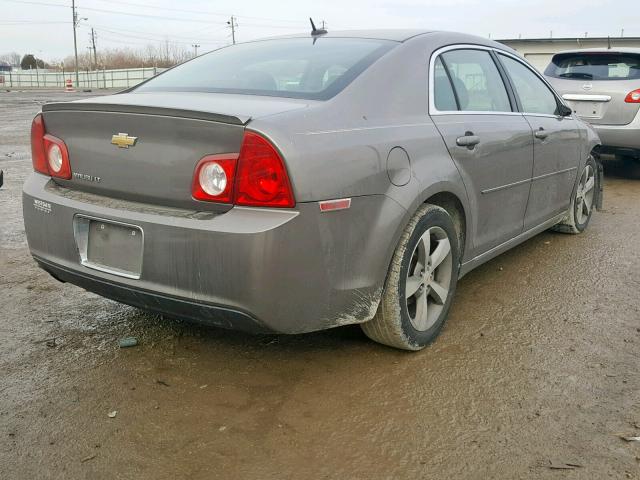 1G1ZC5E1XBF129448 - 2011 CHEVROLET MALIBU 1LT GRAY photo 4