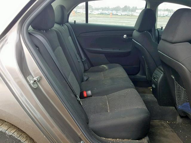 1G1ZC5E1XBF129448 - 2011 CHEVROLET MALIBU 1LT GRAY photo 6