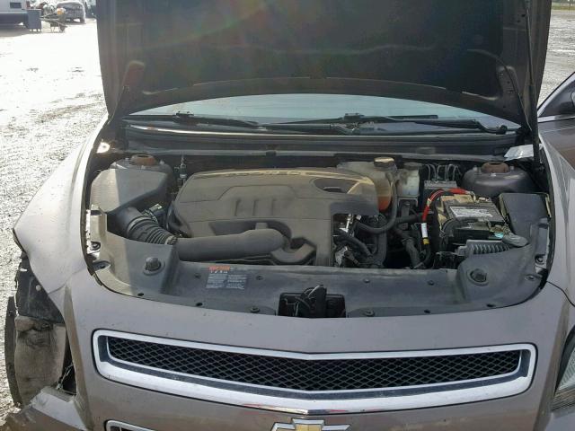 1G1ZC5E1XBF129448 - 2011 CHEVROLET MALIBU 1LT GRAY photo 7
