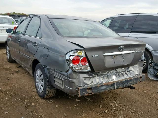 4T1BE32K16U721192 - 2006 TOYOTA CAMRY LE GRAY photo 3