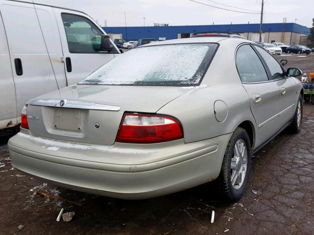 1MEFM55S04A619508 - 2004 MERCURY SABLE LS P TAN photo 4