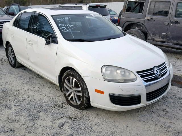 3VWST71K86M840877 - 2006 VOLKSWAGEN JETTA TDI WHITE photo 1