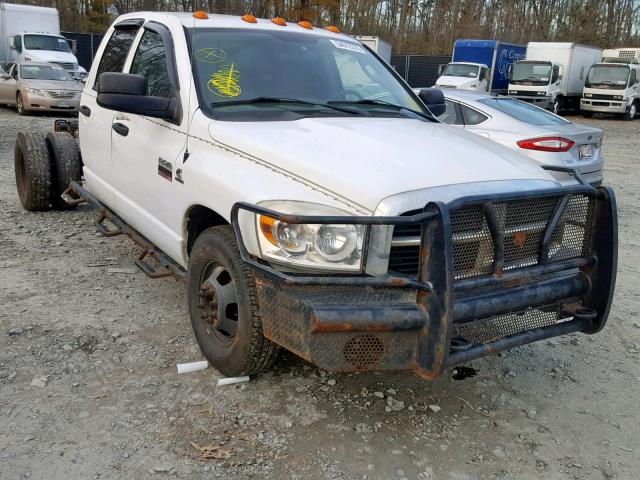 3D7ML48A88G109722 - 2008 DODGE RAM 3500 S WHITE photo 1