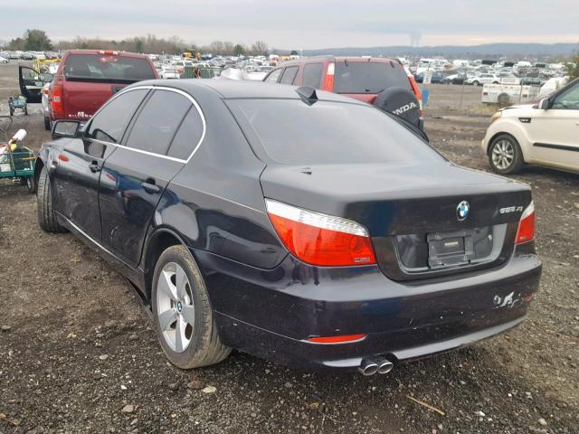 WBANV13588BZ48664 - 2008 BMW 528 XI BLACK photo 3