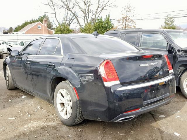 2C3CCAAG7GH273789 - 2016 CHRYSLER 300 LIMITE BLACK photo 3