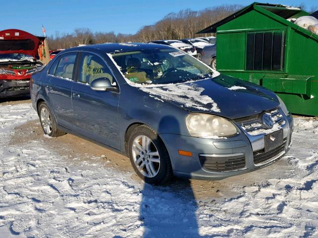 3VWDT71K26M017774 - 2006 VOLKSWAGEN JETTA TDI BLUE photo 1