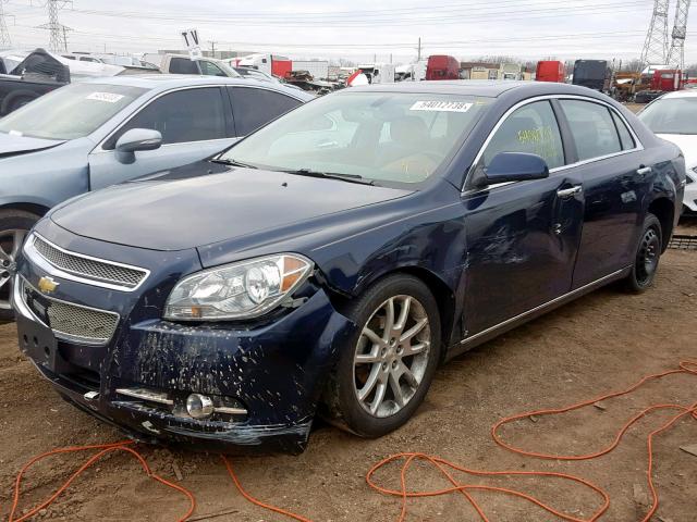 1G1ZK57B39F149575 - 2009 CHEVROLET MALIBU LTZ ლურჯი ფოტო 2