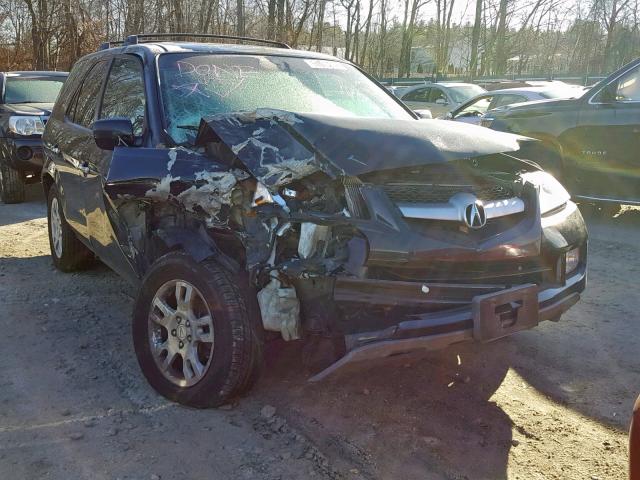 2HNYD18605H528219 - 2005 ACURA MDX TOURIN BLACK photo 1