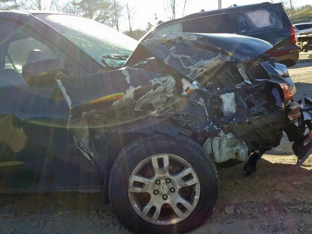 2HNYD18605H528219 - 2005 ACURA MDX TOURIN BLACK photo 9