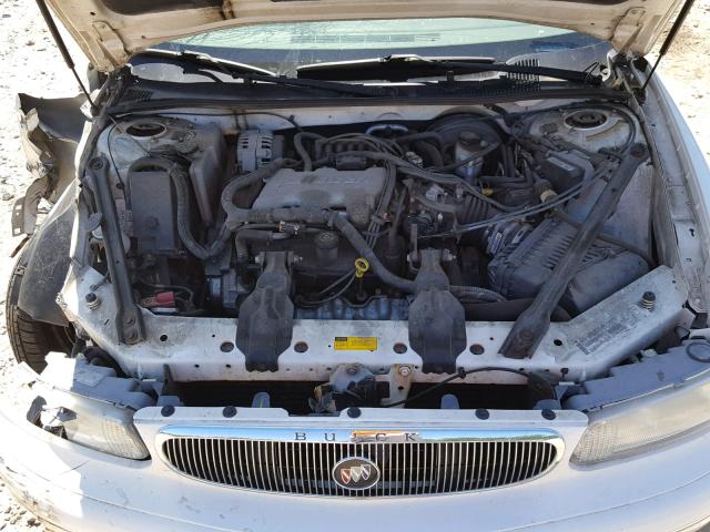 2G4WS52J811175508 - 2001 BUICK CENTURY CU WHITE photo 7