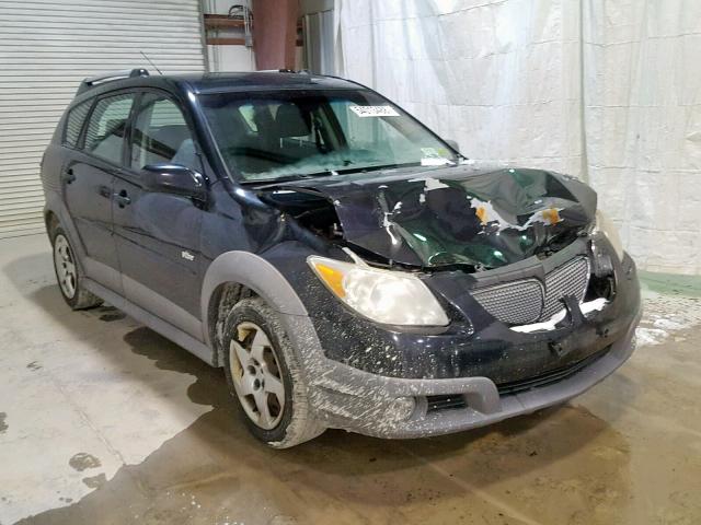 5Y2SL65877Z421768 - 2007 PONTIAC VIBE BLACK photo 1