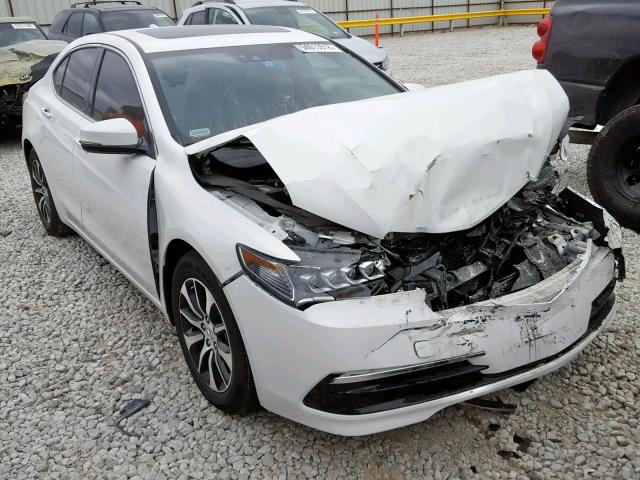 19UUB1F55GA001820 - 2016 ACURA TLX TECH WHITE photo 1