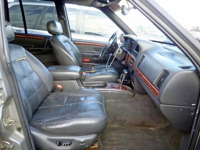 1J4GZ88Z9WC262123 - 1998 JEEP GRAND CHER GRAY photo 5