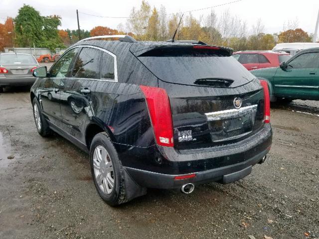 3GYFNDE34CS525723 - 2012 CADILLAC SRX LUXURY BLACK photo 3