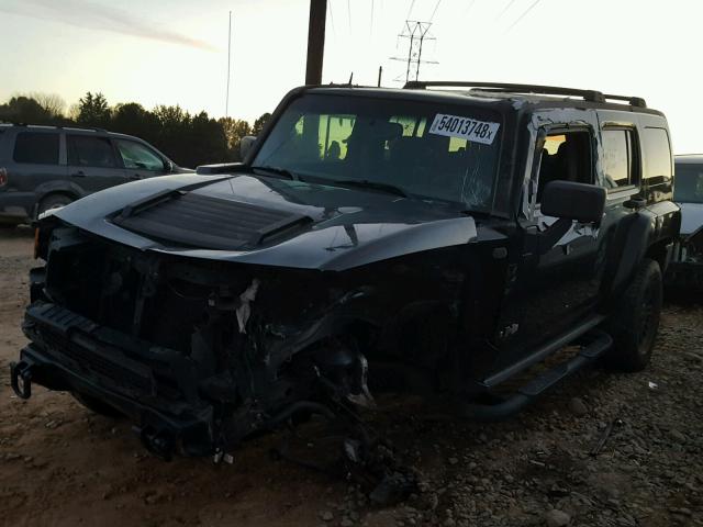 5GTDN136668136046 - 2006 HUMMER H3 BLACK photo 2