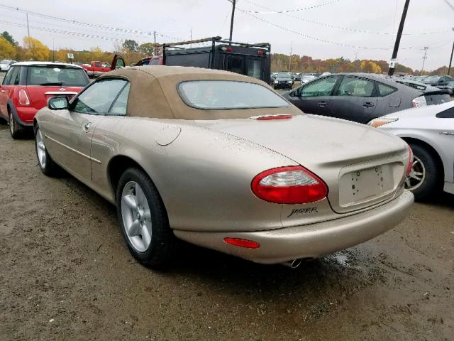 SAJGX2747VC014273 - 1997 JAGUAR XK8 TAN photo 3