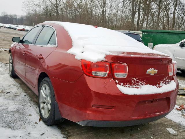 1G11C5SL2EF181471 - 2014 CHEVROLET MALIBU 1LT RED photo 3