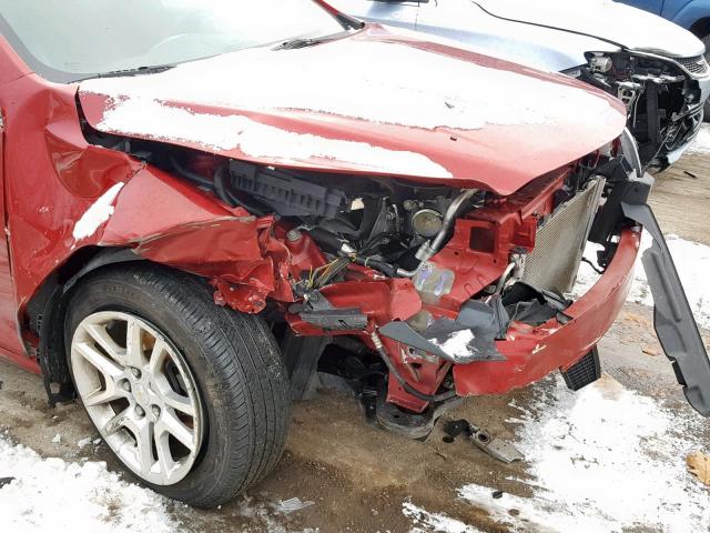 1G11C5SL2EF181471 - 2014 CHEVROLET MALIBU 1LT RED photo 9