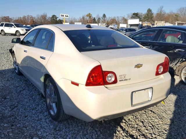 1G1ZC5E09CF342710 - 2012 CHEVROLET MALIBU 1LT 白色 照片 3