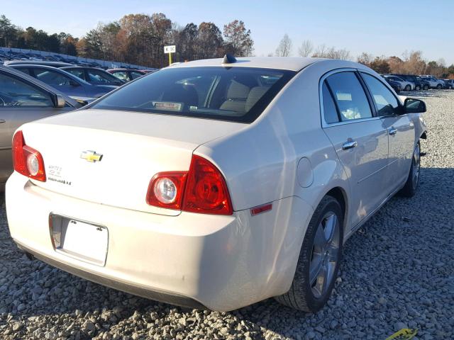 1G1ZC5E09CF342710 - 2012 CHEVROLET MALIBU 1LT 白色 照片 4