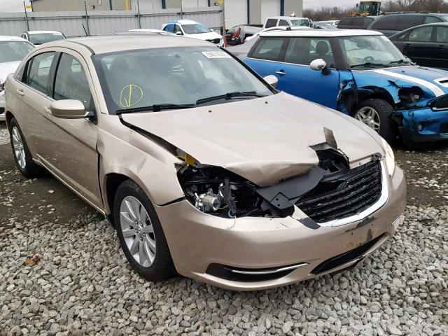 1C3CCBBB7EN165167 - 2014 CHRYSLER 200 TOURIN TAN photo 1