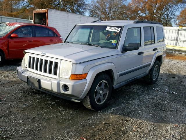 1J8HH48K66C165642 - 2006 JEEP COMMANDER 银色 照片 2