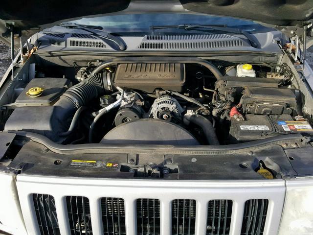 1J8HH48K66C165642 - 2006 JEEP COMMANDER 银色 照片 7