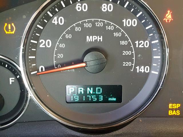 1J8HH48K66C165642 - 2006 JEEP COMMANDER 银色 照片 8