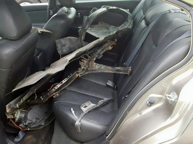 1N4BL11D36N346987 - 2006 NISSAN ALTIMA SE GRAY photo 6