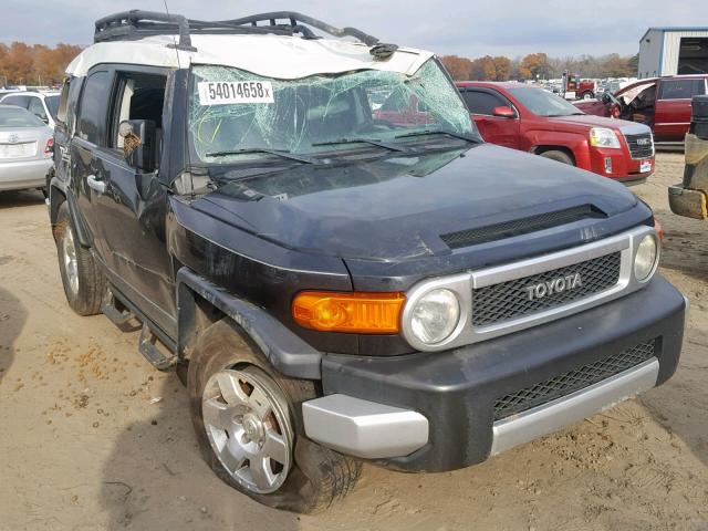 JTEZU11F270006540 - 2007 TOYOTA FJ CRUISER BLACK photo 1