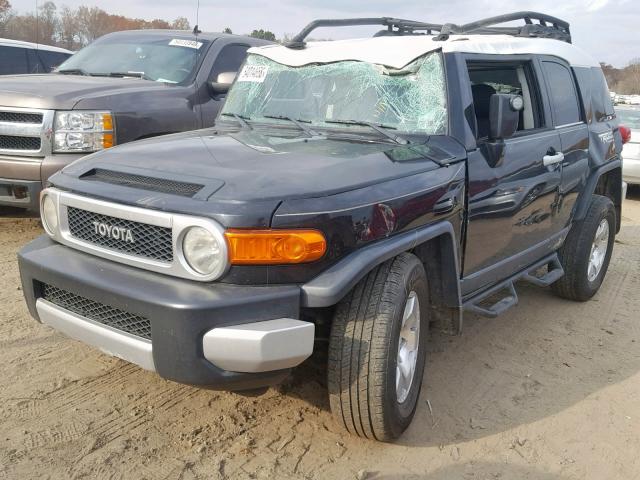 JTEZU11F270006540 - 2007 TOYOTA FJ CRUISER BLACK photo 2