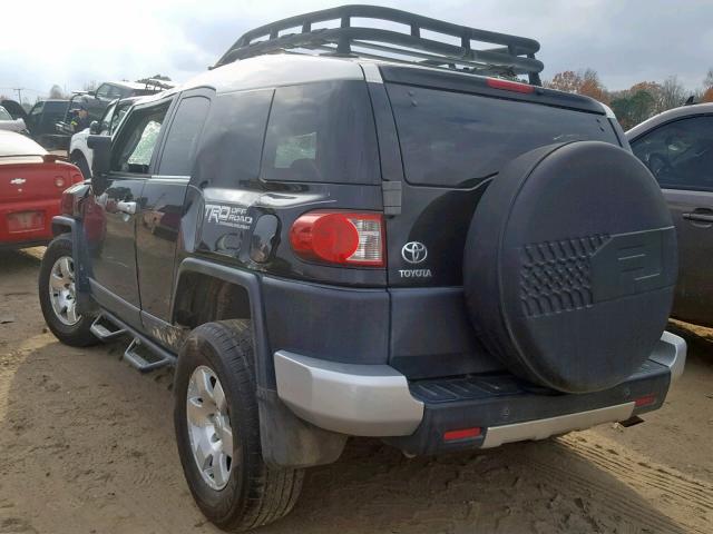 JTEZU11F270006540 - 2007 TOYOTA FJ CRUISER BLACK photo 3