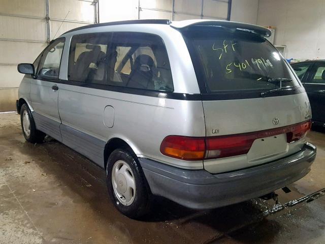 JT3AC12R8P1080721 - 1993 TOYOTA PREVIA LE SILVER photo 3