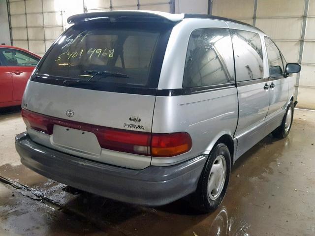 JT3AC12R8P1080721 - 1993 TOYOTA PREVIA LE SILVER photo 4