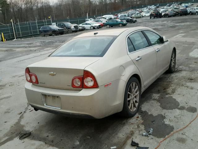 1G1ZK57B89F135106 - 2009 CHEVROLET MALIBU LTZ 金色 照片 4