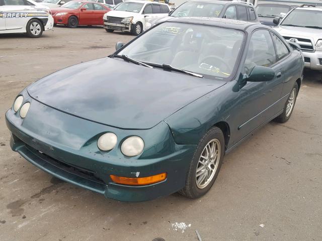 JH4DC4461XS013108 - 1999 ACURA INTEGRA GS GREEN photo 2