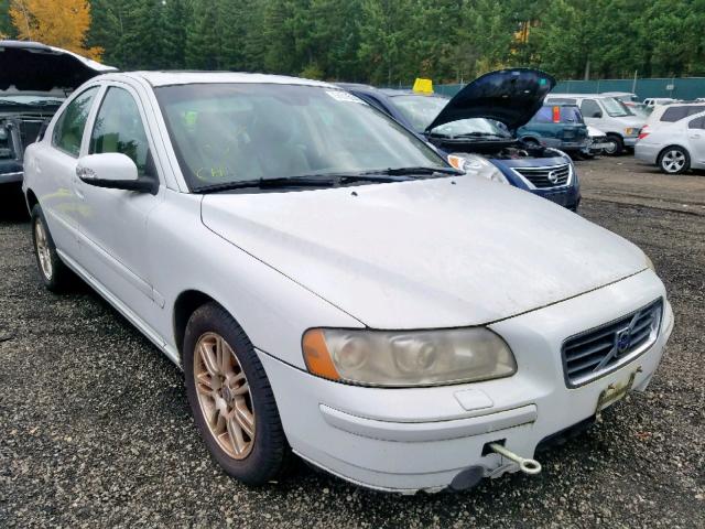 YV1RH592472613331 - 2007 VOLVO S60 2.5T WHITE photo 1