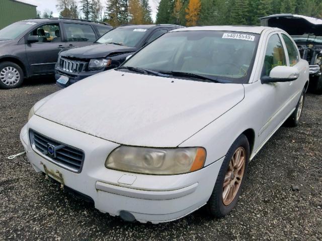 YV1RH592472613331 - 2007 VOLVO S60 2.5T WHITE photo 2