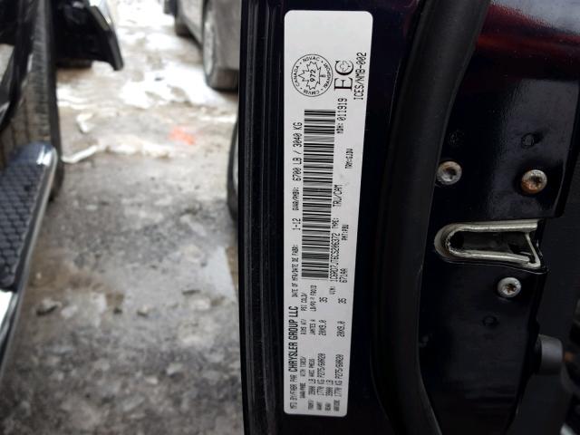 1C6RD7JT6CS206372 - 2012 DODGE RAM TRUCK BLUE photo 10