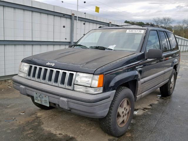 1J4FX58S4SC564142 - 1995 JEEP GRAND CHER BLACK photo 2