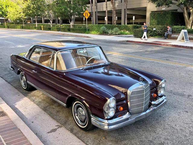 11102112084020 - 1966 MERCEDES-BENZ 250SE BURGUNDY photo 1